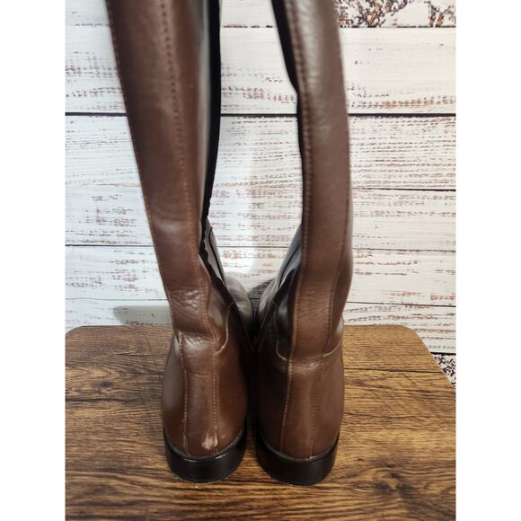 Cole Haan Women's Crown Leather Riding Boots size 6 - Picture 4 of 7
